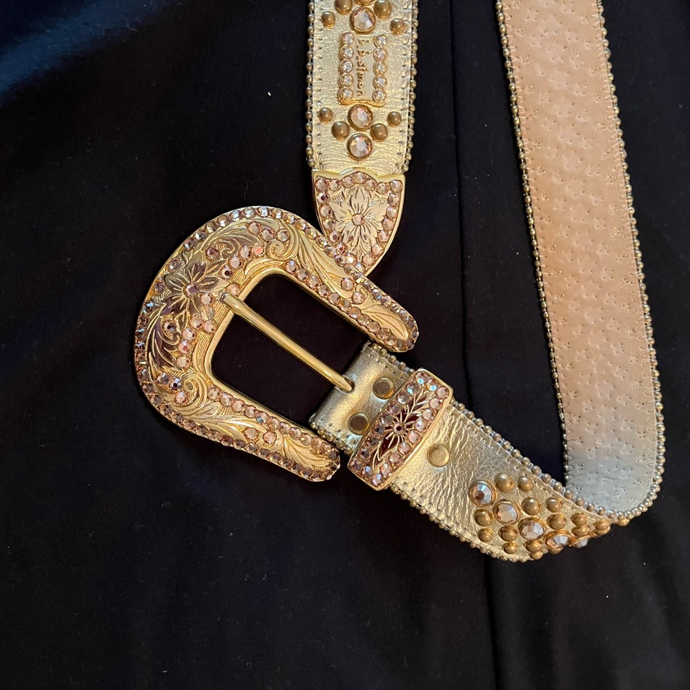 Gold BB Simon Belt